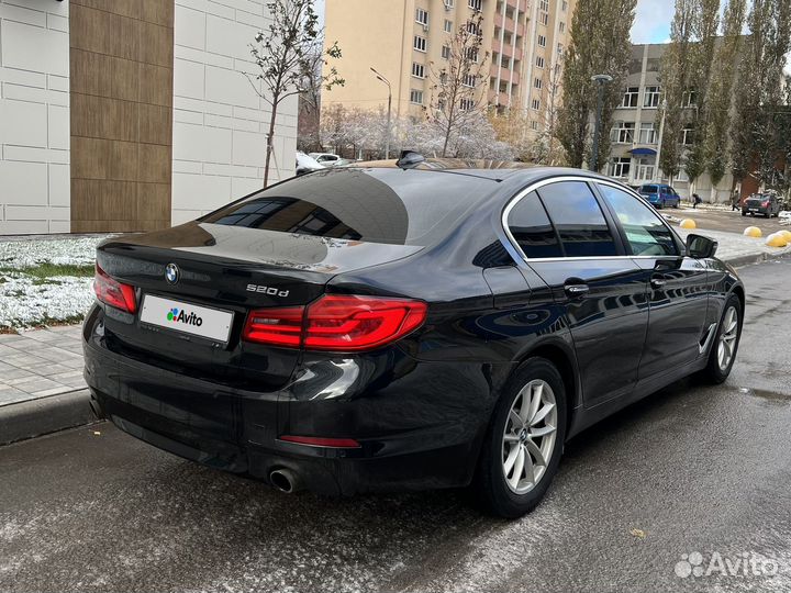 BMW 5 серия 2.0 AT, 2018, 218 000 км