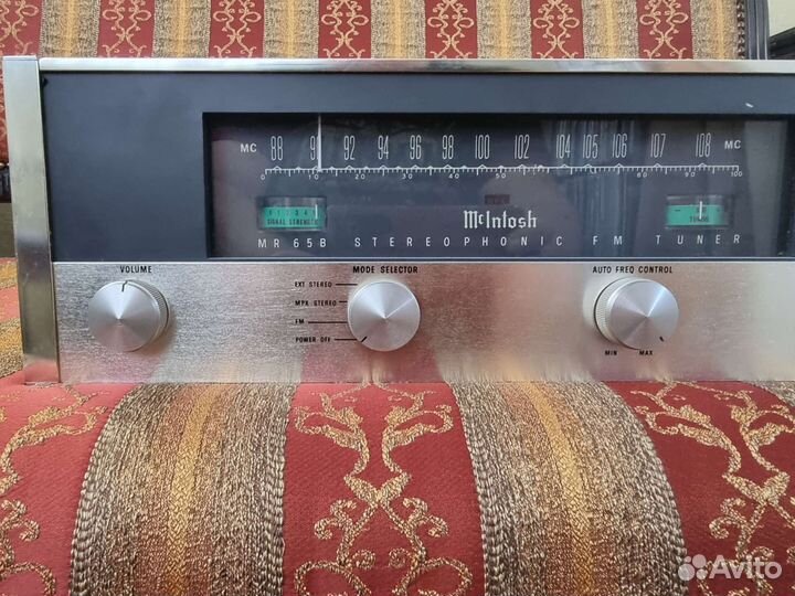 Ламповый тюнер mcintosh Mr 65 b