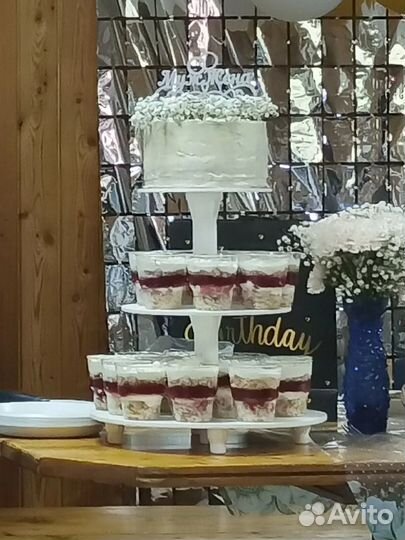 Ярусная подставка для торта, этажерка