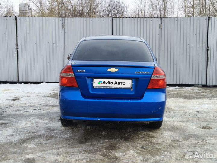 Chevrolet Aveo 1.2 МТ, 2007, 320 000 км