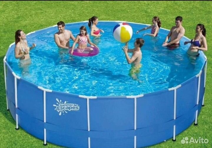Бассейн каркасный summer escapes 457*132