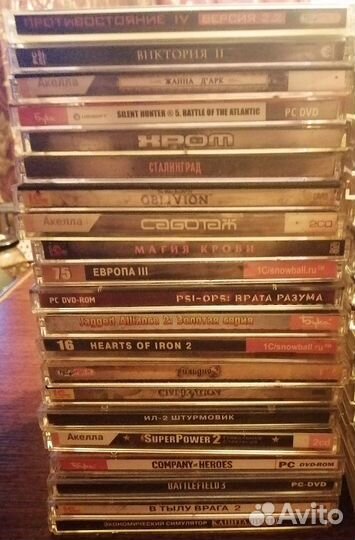 Компьютерные пк игры диски