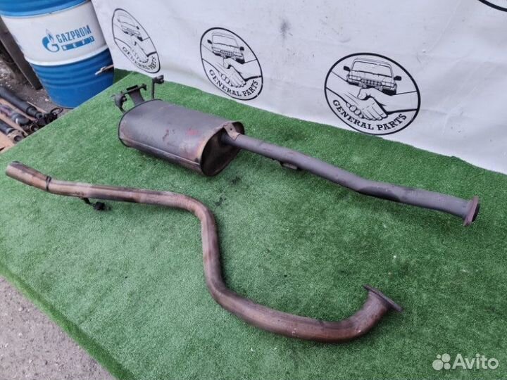 Глушитель в сборе Toyota Land Cruiser Prado RZJ95