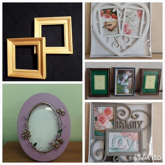 Фоторамки новые.Разные
