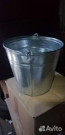 Ведро оцинкованное