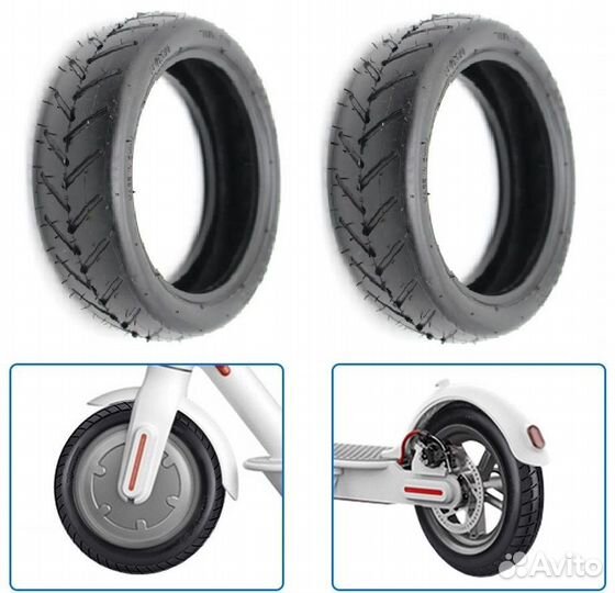 Покрышка для электро самоката ксиоми 8 1/2x2 hota