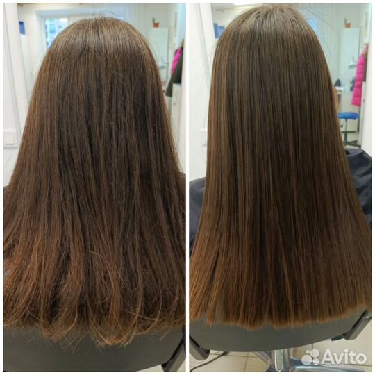 Кератин ботокс волос