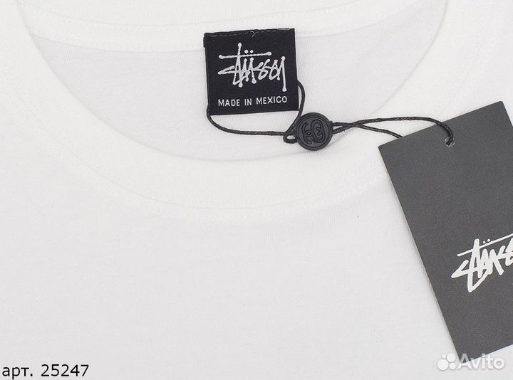 Футболка Stussy msk type Белая