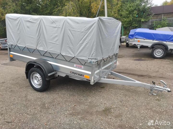 Прицеп Спутник 2513/37, тент 700 мм