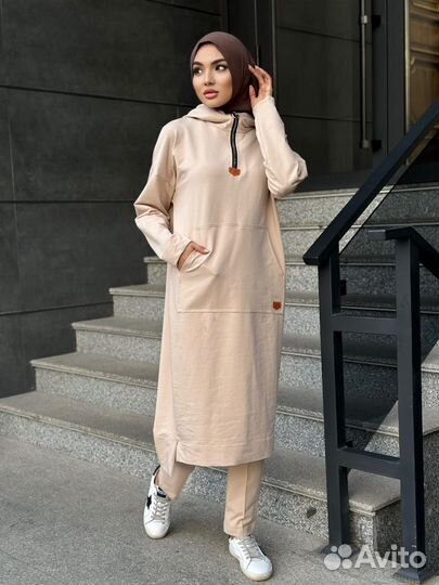 Мусульманская одежда двойка на осень зима