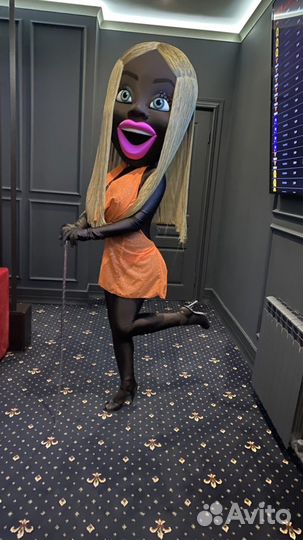 Шуточный стриптиз.ростовые куклы