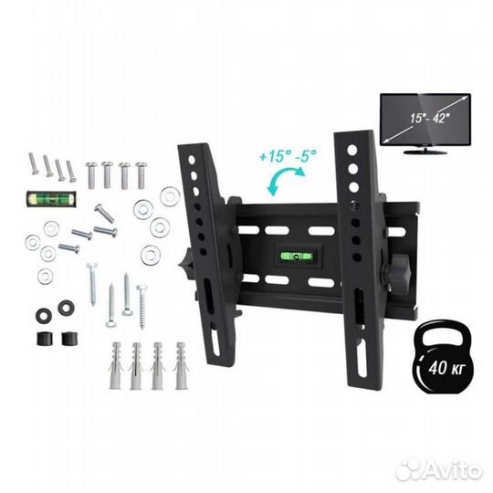 Наклонный кронштейн для телевизора 15