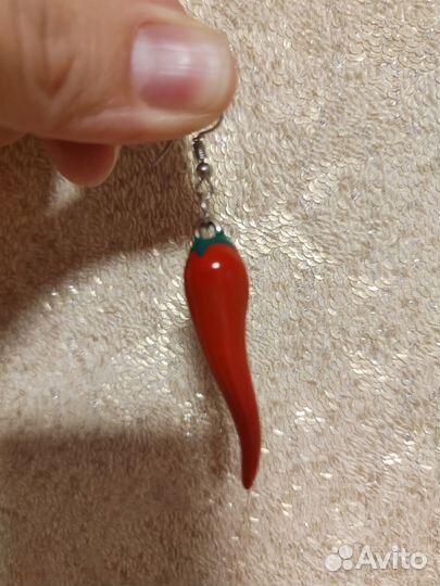 Эксклюзивные серьги для девушек-перчинок