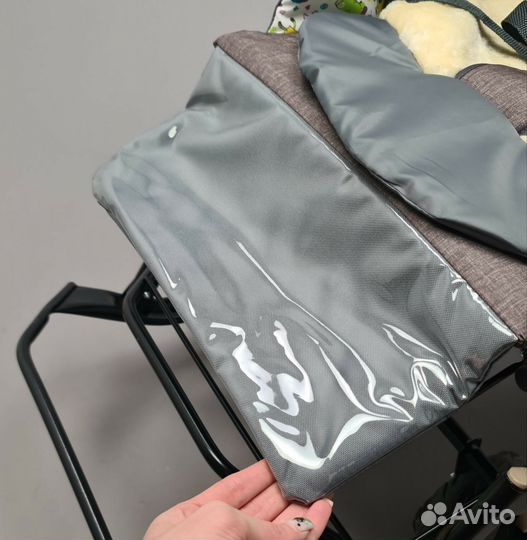 Санки коляска galaxy glory gloss