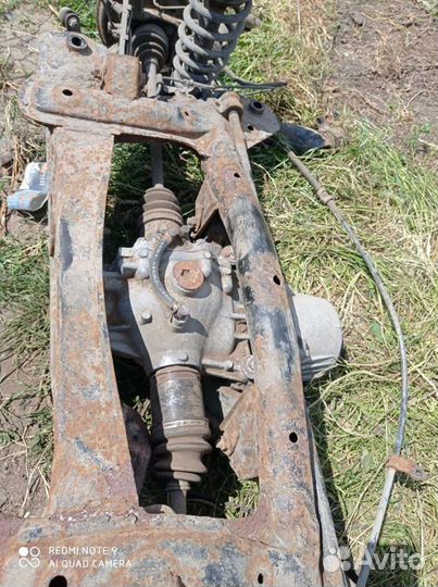 Редуктор Toyota Corolla Runx NZE124 1nzfe, задний