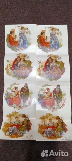 Декоративная деколь для творчества