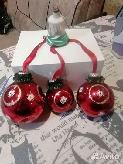 Елочные игрушки СССР гдр