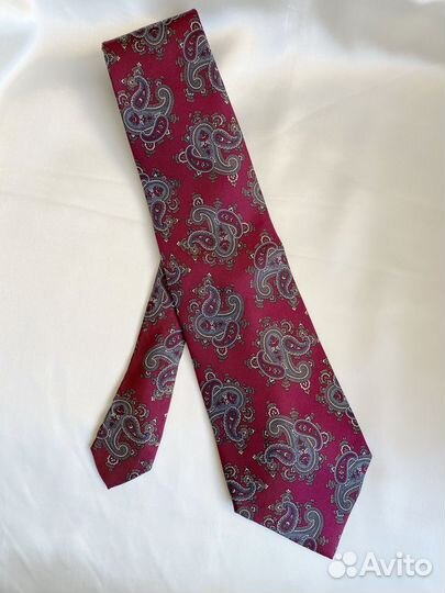 Винтажный шелковый галстук Eaton