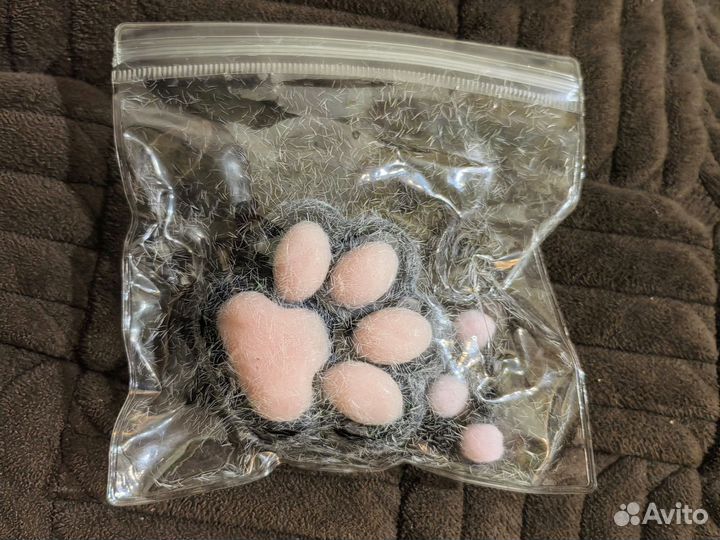 Таба лапка сквиш, мохнатая