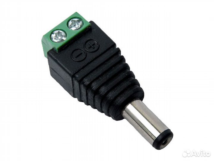 Разъем питания Optimus штекер с клеммной колодкой
