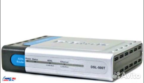 Модем роутер DSL-500T/RU