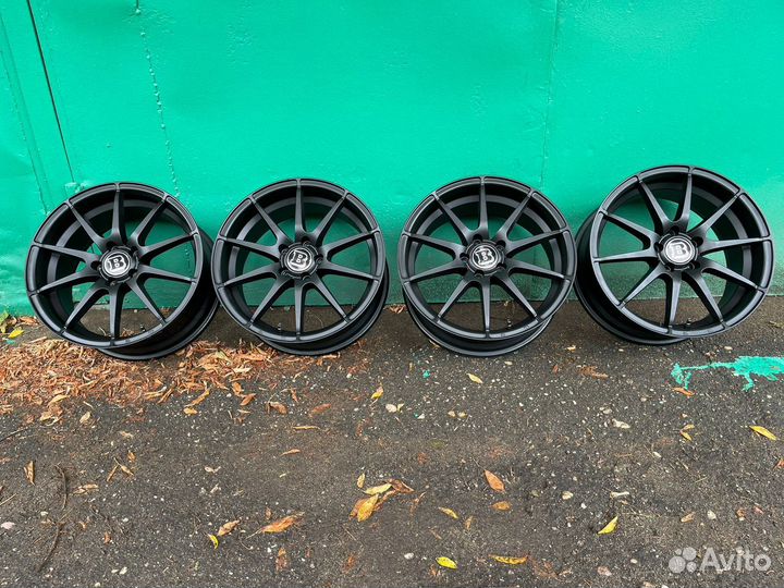 10кг шикарные диски Brabus R18 5-112