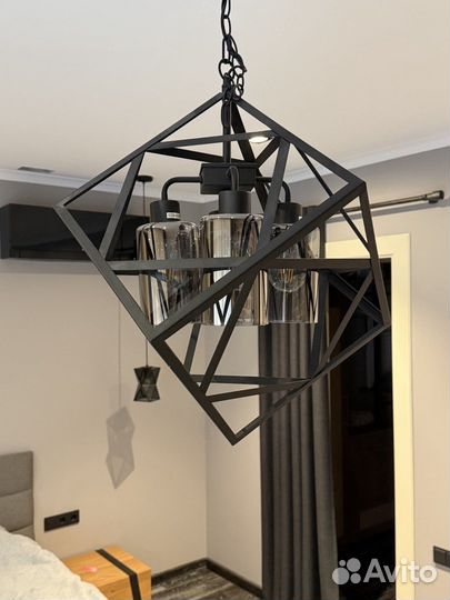 Люстра потолочная подвесная бу лофт