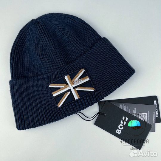 Hugo Boss Шапка Стильная Зимняя