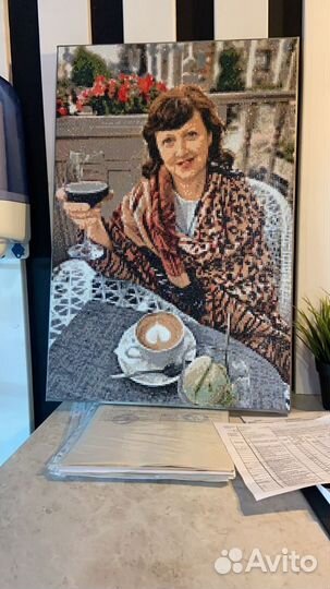 Алмазная мозаика по фото - производство