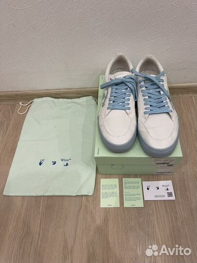 Кеды off white low vulcanized