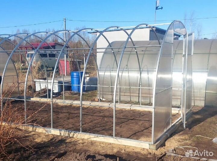 Теплица 3 на 4 из поликарбоната