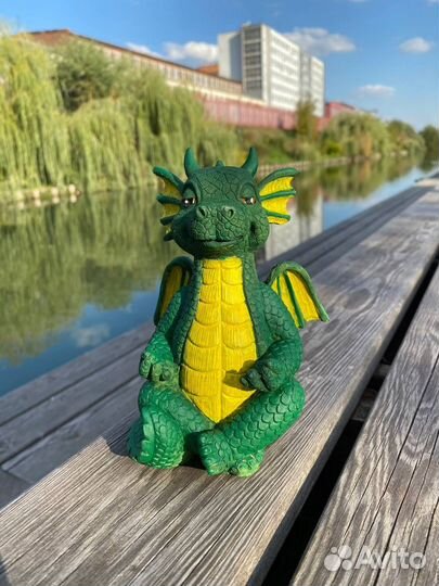 Статуэтка дракон ручной работы, символ 2024 года