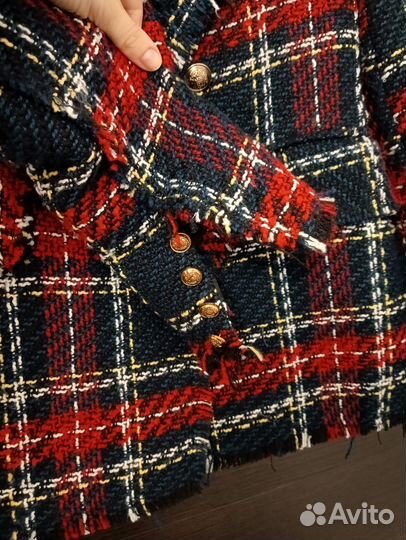 Твидовый жакет