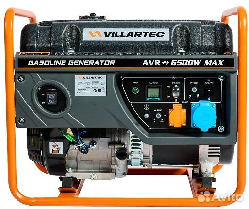 Генератор бензиновый villartec GG7300C