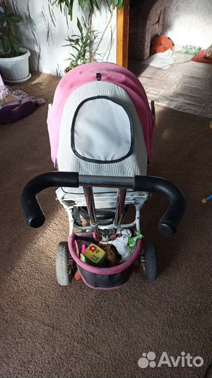 Детский трехколесный велосипед бу