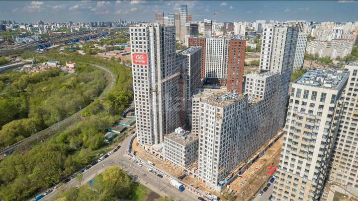 Квартира-студия, 22,9 м², 19/33 эт.