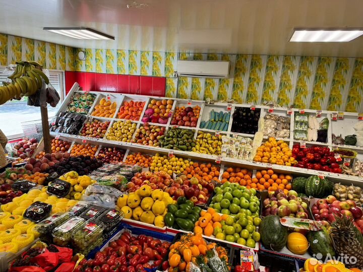 Магазин овощи и фрукты