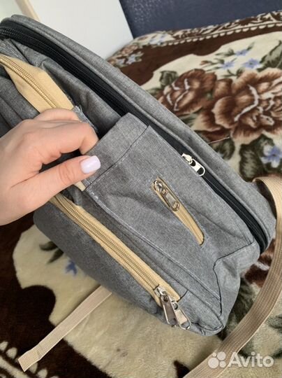 Новый Рюкзак для мамы с местом для пеленания