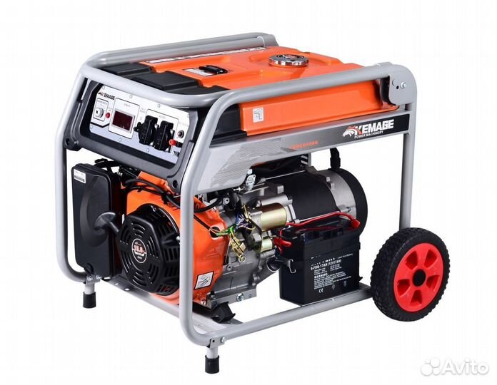 Генератор бензиновый TOR KM6500H 5,0 кВт 220В 27 л