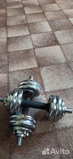 Продам гантели