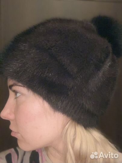 Шапка норковая