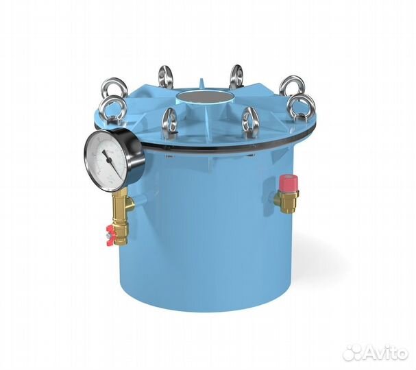 Мановакуумная камера на 30 литров до 4.5 бар