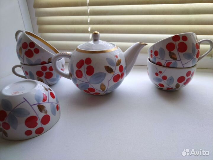 Остатки сервиза СССР Пролетарский неполный, посуда