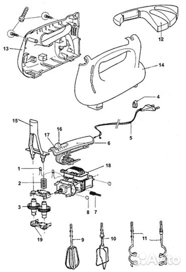Миксер-взбивалка, электрич. envo мвр-203М