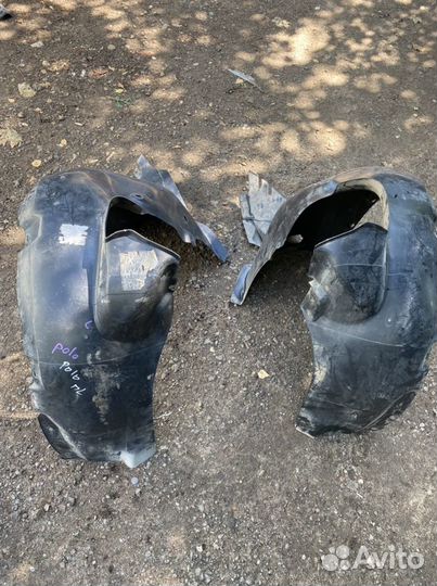 Передней левый правый подкрылок фольксваген поло