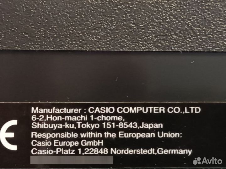 Синтезатор Сasio стк 2400 и стойку к нему