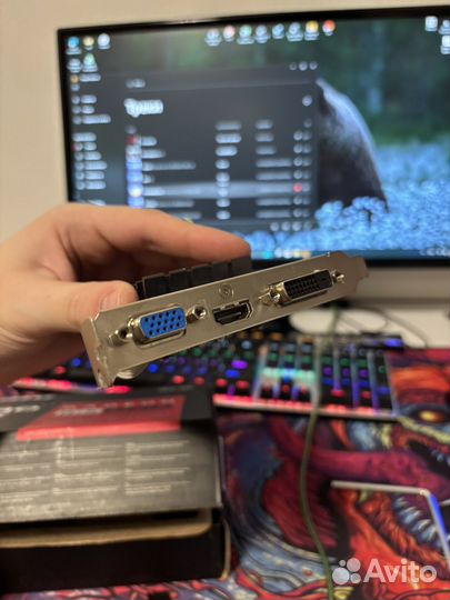 Видеокарта asus GT720