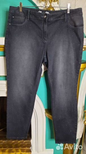 Casual Chic Belgium Джинса стрейч с искрой р52-54
