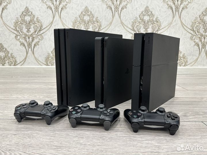 Игровые приставки Sony PS4 Pro / Slim / Fat