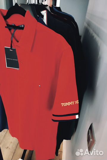 Поло Tommy Hilfiger мужское р.M,L,3XL